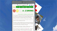 Desktop Screenshot of a-zdriving.co.uk